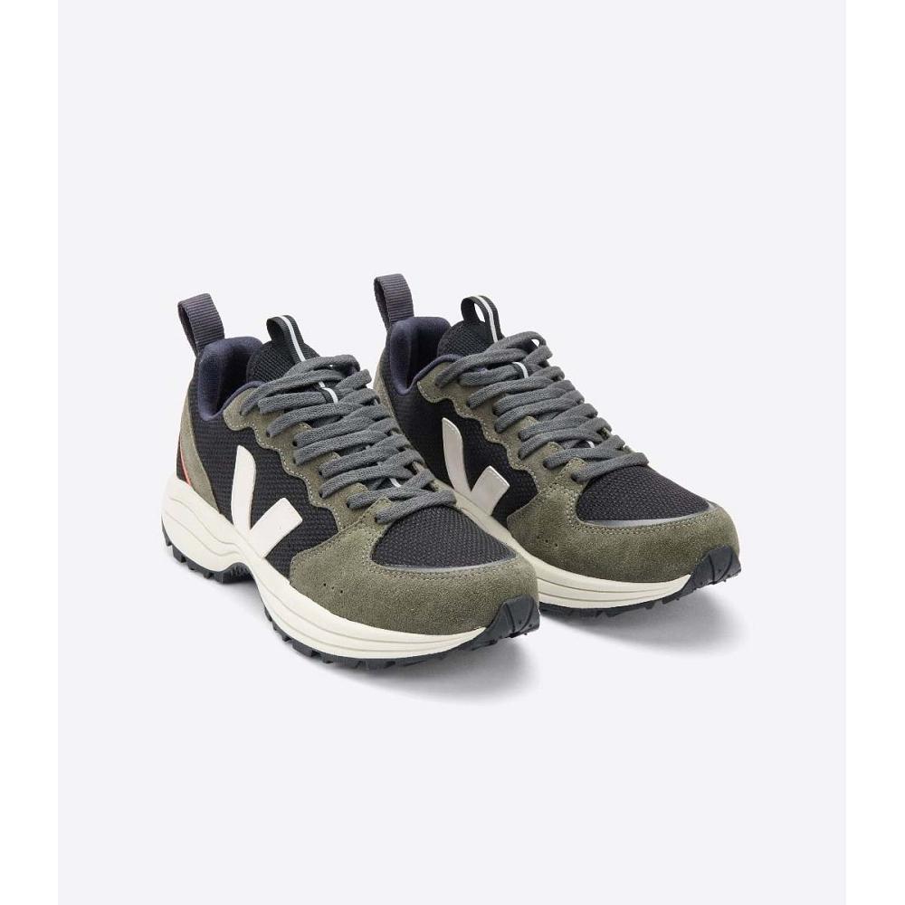 Men's Veja VENTURI BASTILLE B-MESH Running Shoes Olive | ZA 178JPQ